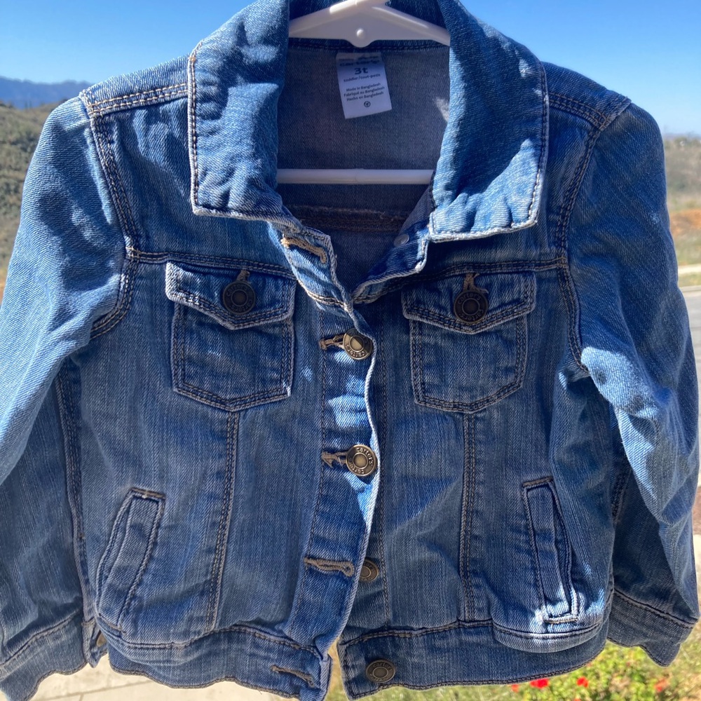 Kids Blue Denim Jacket
